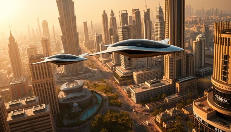 flying cars in dubai 2026