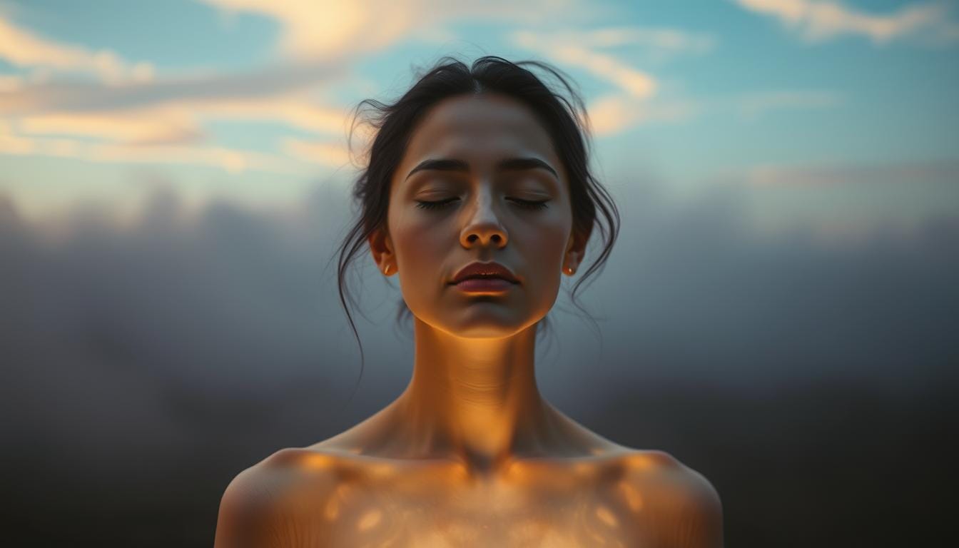 glowing skin